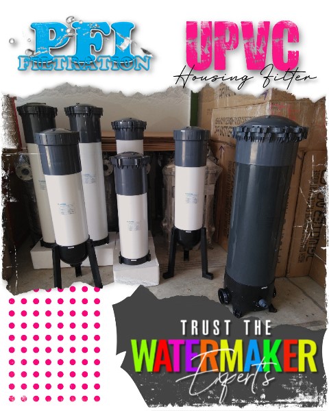 pvc housing multi cartridge filter