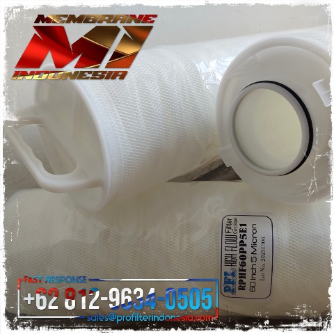 PFI RPHF Radial Pleated High Flow Filter Cartridge