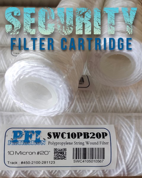 polypropylene string wound filter cartridge