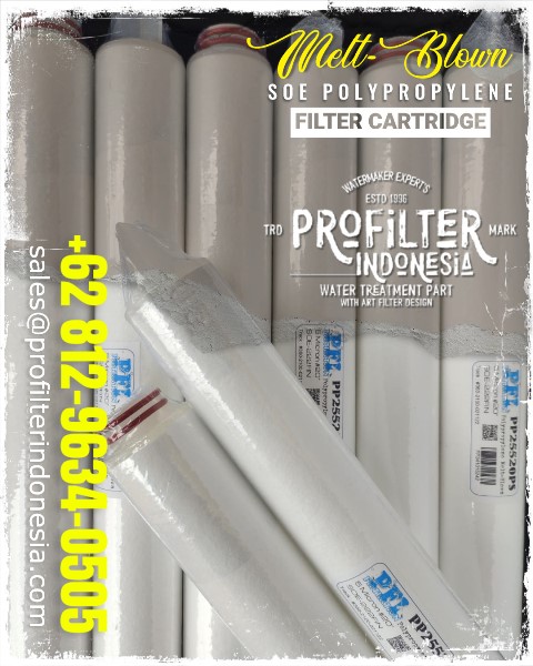 PP25 Meltblown Cartridge Filter SOE
