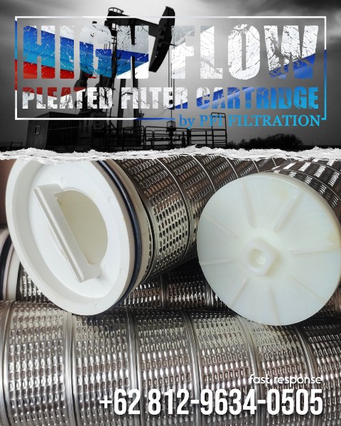 XPRO Stainless Steel High Flow Filter Cartridge Water Injection